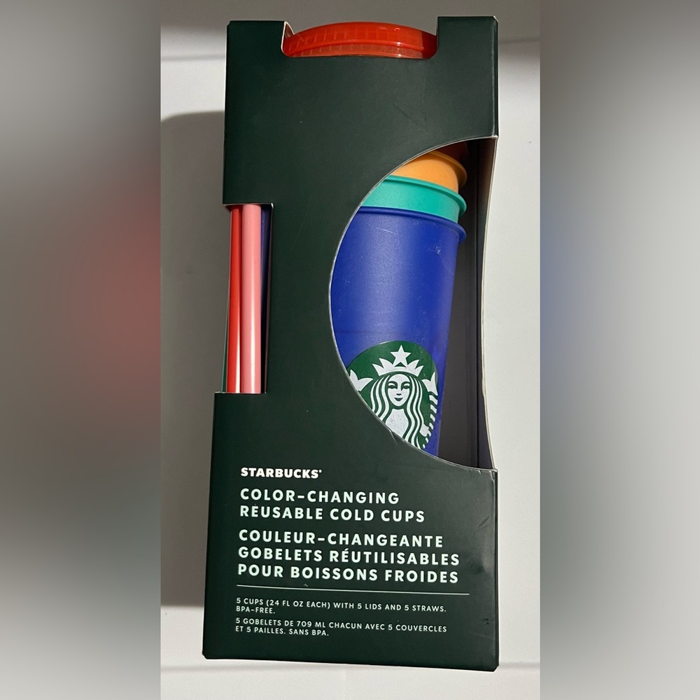 Starbucks 2020 Summer Color Changing Cup Tumbler